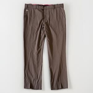 Meyer Travel Twill Action Slacks Pants Mens 56 39x30 $319 Retail Chino 9-2500